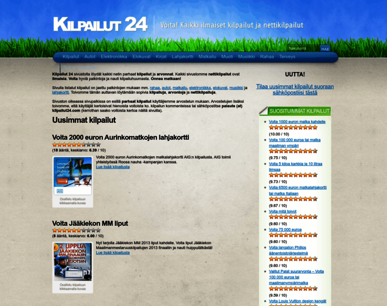 Kilpailut24.com thumbnail