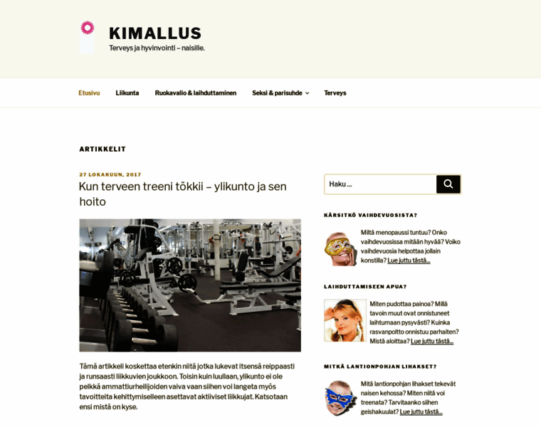 Kimallus.fi thumbnail