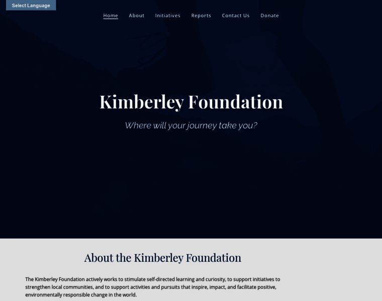 Kimberley-foundation.org thumbnail