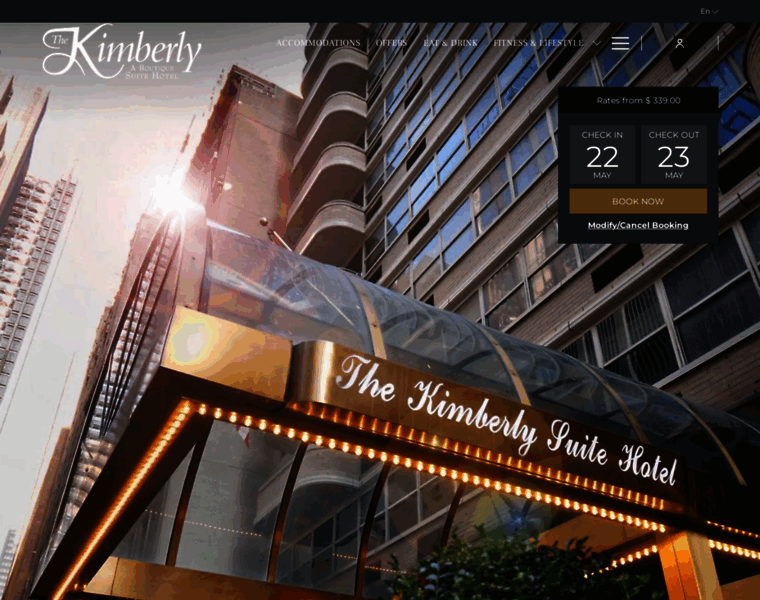 Kimberlyhotel.com thumbnail