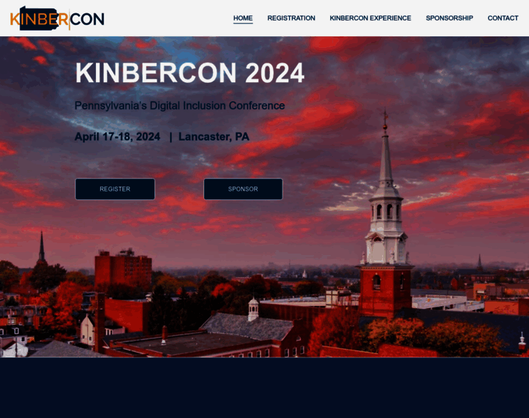 Kinbercon.org thumbnail