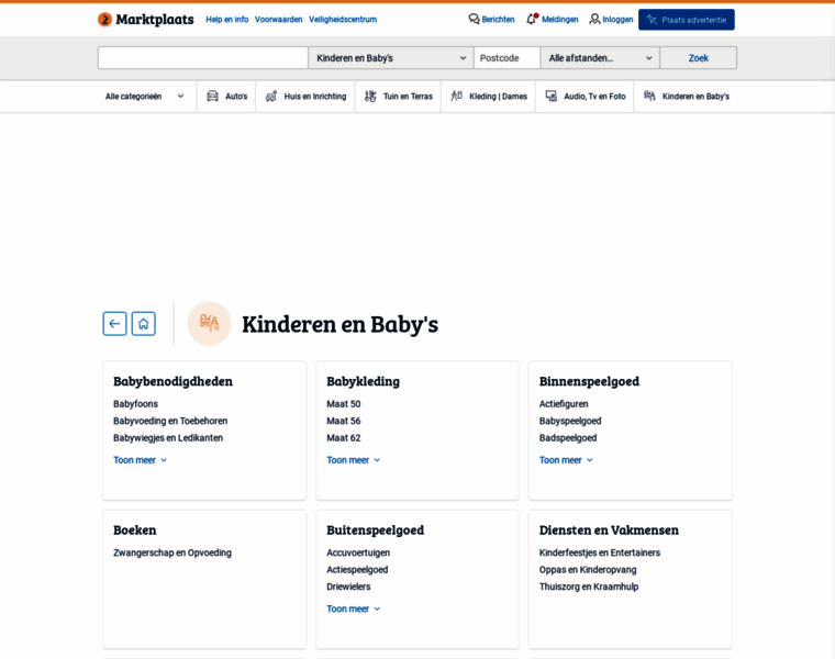 Kind-baby.marktplaats.nl thumbnail