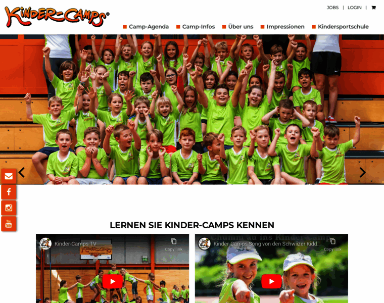 Kinder-camps.ch thumbnail