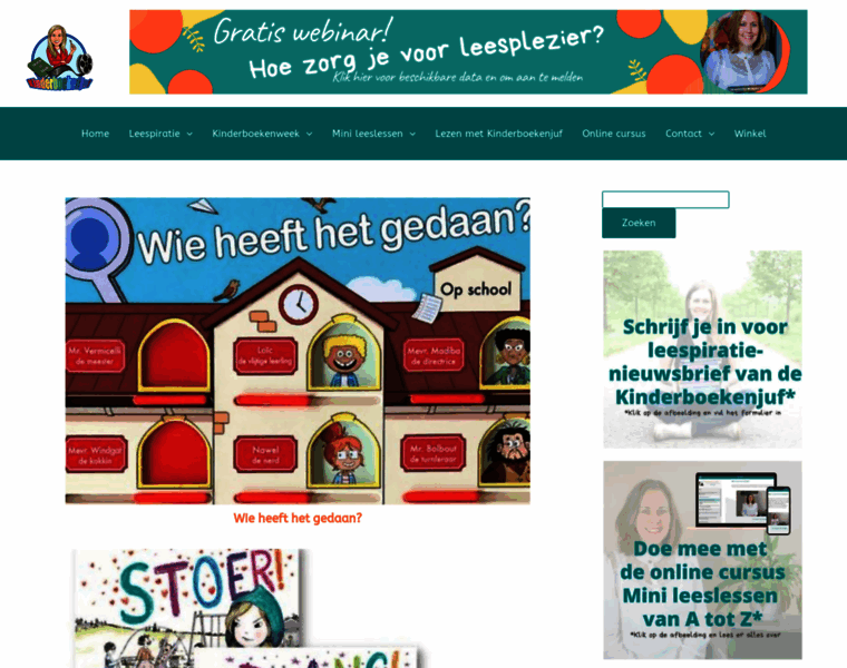 Kinderboekenjuf.nl thumbnail
