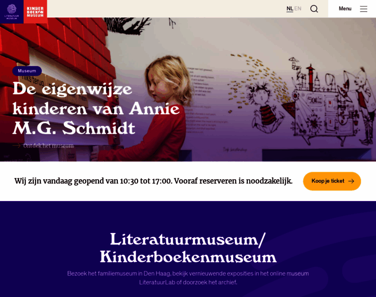 Kinderboekenmuseum.nl thumbnail