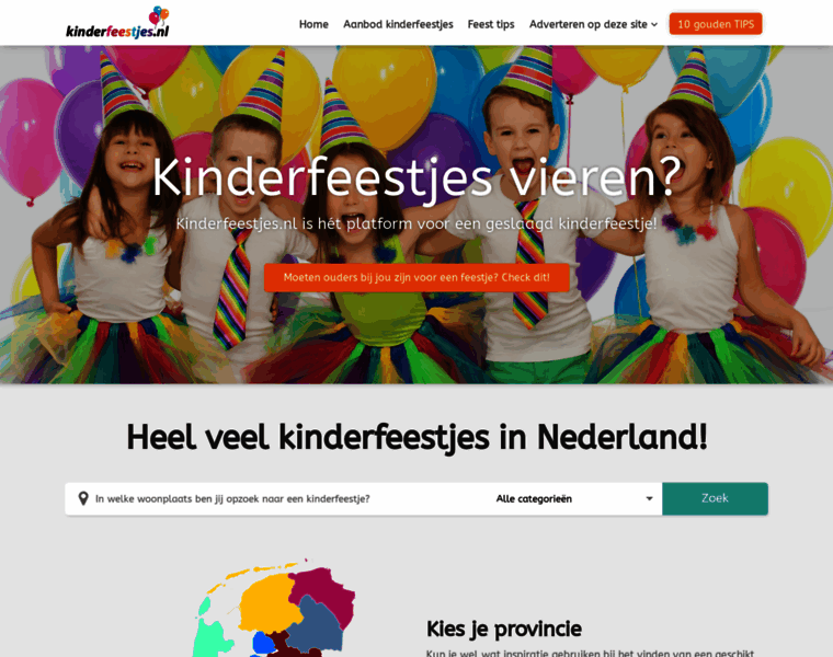 Kinderfeestjes.nl thumbnail