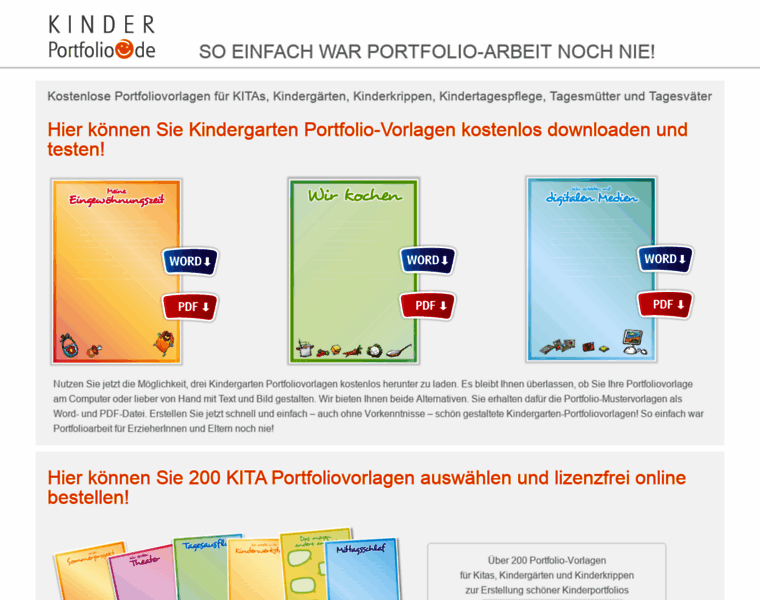 Kindergarten-portfolio-vorlagen-kostenlos.de thumbnail