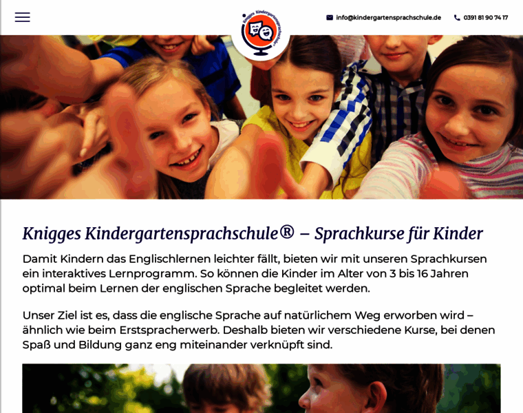 Kindergartensprachschule.de thumbnail