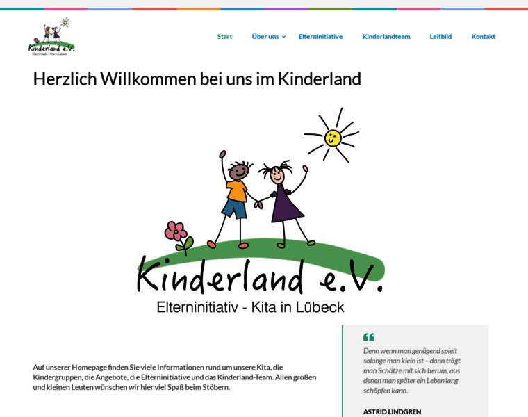 Kinderland-kita-luebeck.de thumbnail