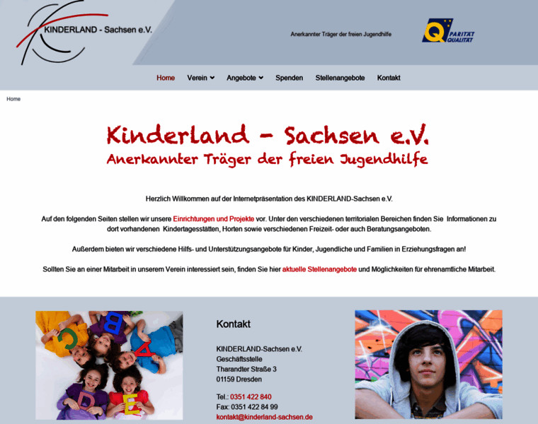 Kinderland-sachsen.de thumbnail