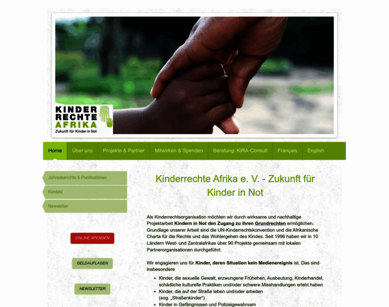 Kinderrechte-afrika.org thumbnail