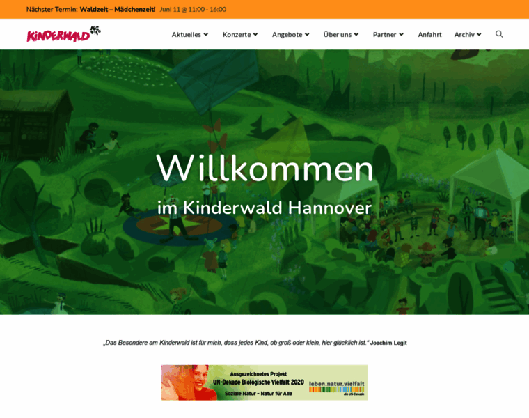 Kinderwald.de thumbnail