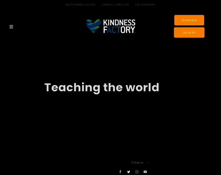 Kindnessfactory.com thumbnail