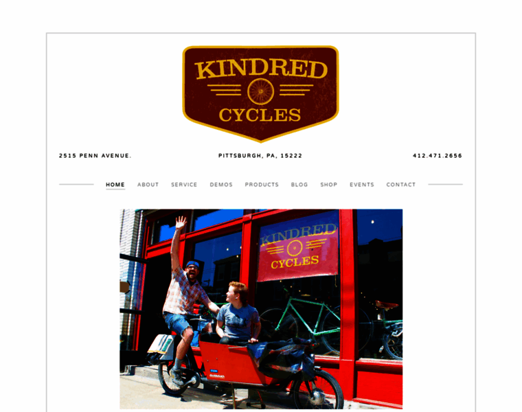 Kindredcycles.com thumbnail