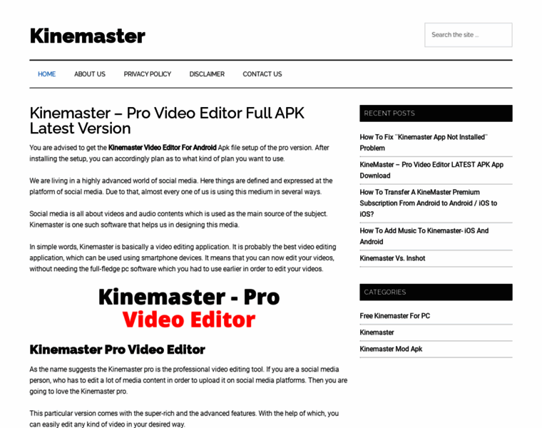 Kinemaster.biz thumbnail