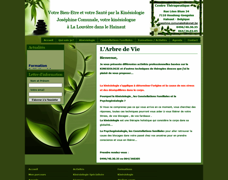 Kinesiologie-be.net thumbnail