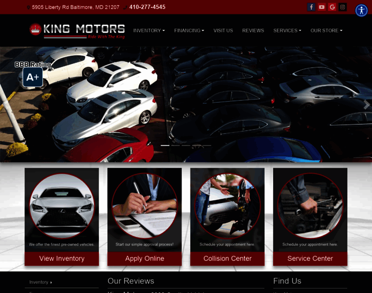 King-motors.com thumbnail