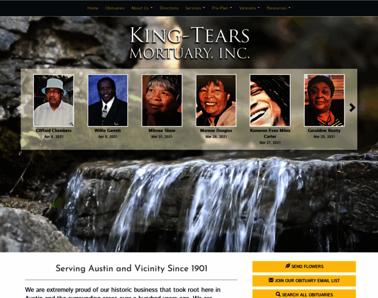 King-tearsmortuary.com thumbnail