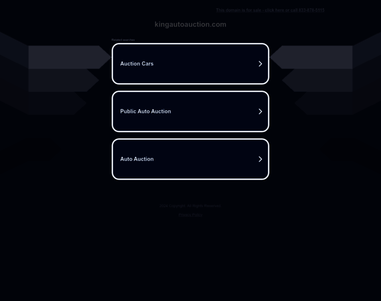 Kingautoauction.com thumbnail