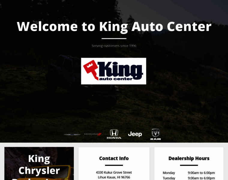 Kingautocenter.com thumbnail
