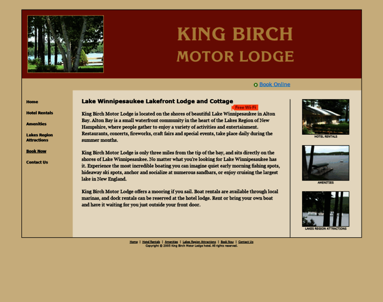 Kingbirchmotorlodge.com thumbnail