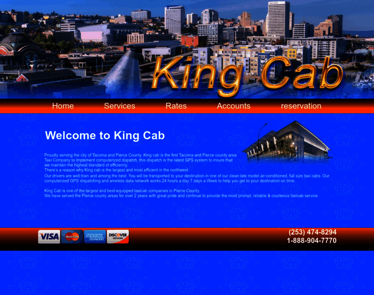 Kingcabnw.com thumbnail