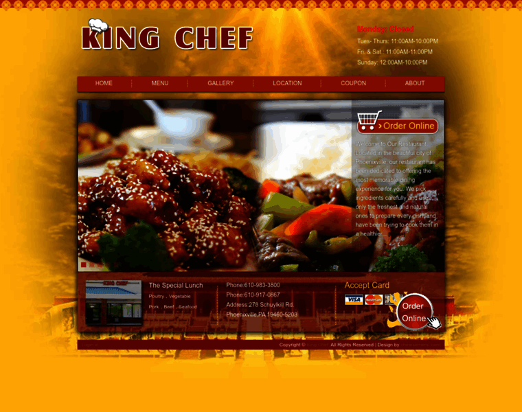 Kingchefphoenixville.com thumbnail