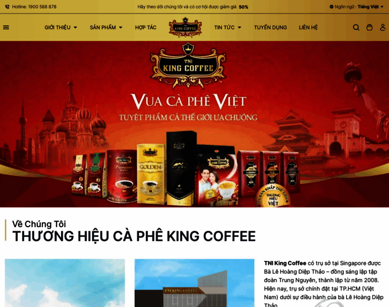 Kingcoffee.com thumbnail