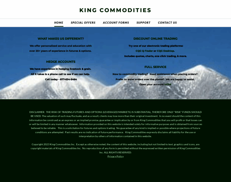 Kingcommodities.com thumbnail