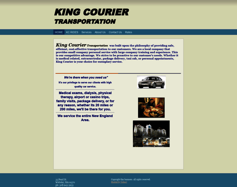 Kingcourier.net thumbnail