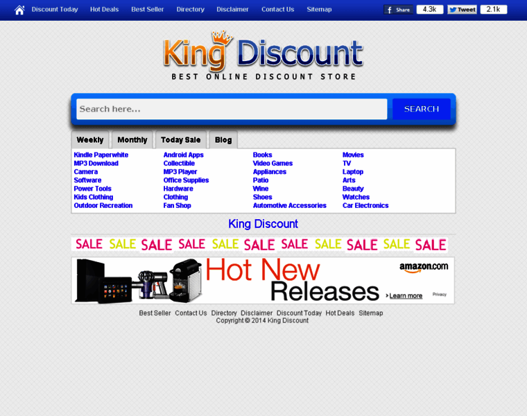 Kingdiscount.net thumbnail