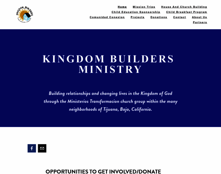 Kingdombuildersministry.net thumbnail