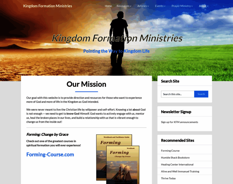 Kingdomformation.org thumbnail