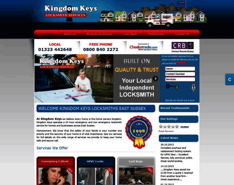 Kingdomkeys.co.uk thumbnail