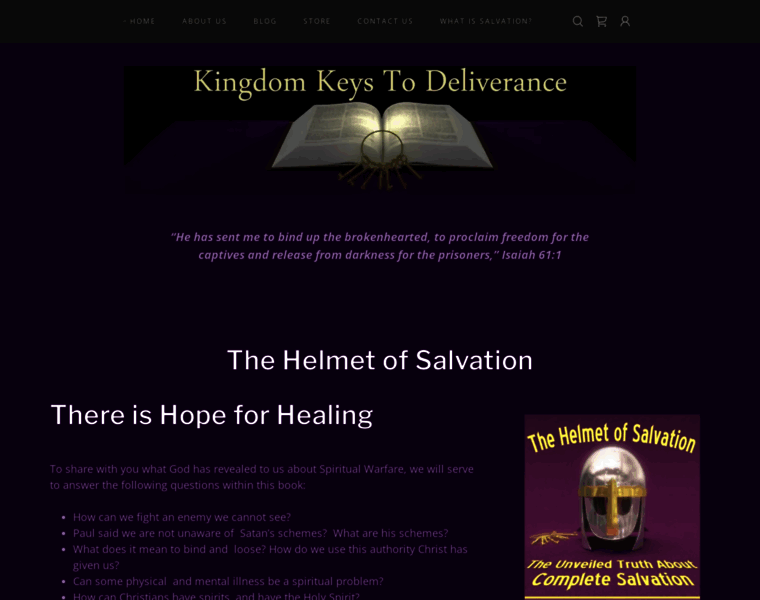 Kingdomkeystodeliverance.org thumbnail