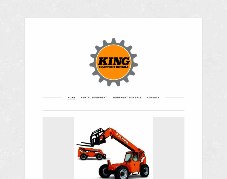 Kingequipmentrentals.com thumbnail