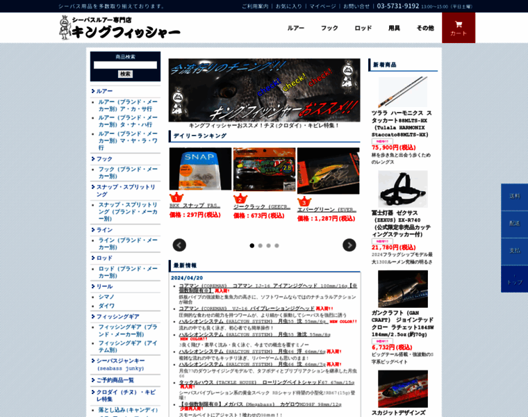 Kingfisher.co.jp thumbnail