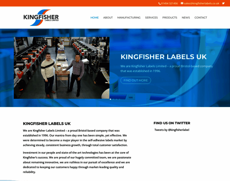 Kingfisherlabels.co.uk thumbnail
