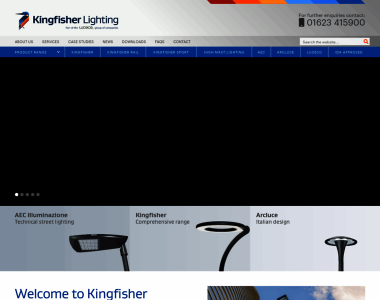 Kingfisherlighting.com thumbnail