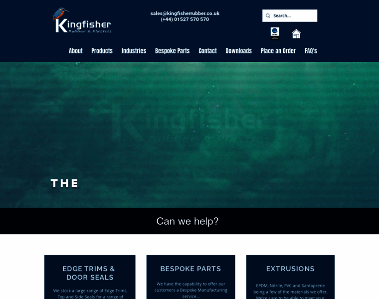 Kingfisherrubber.co.uk thumbnail