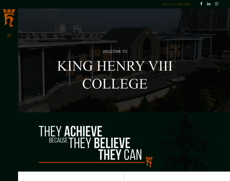 Kinghenryviii.edu.my thumbnail