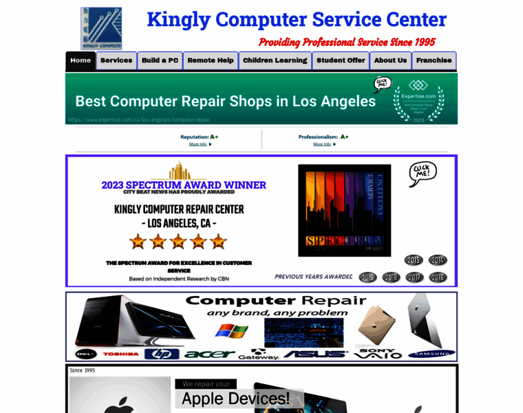 Kinglycomputer.com thumbnail