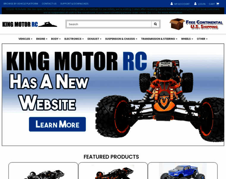 Kingmotorrc.com thumbnail