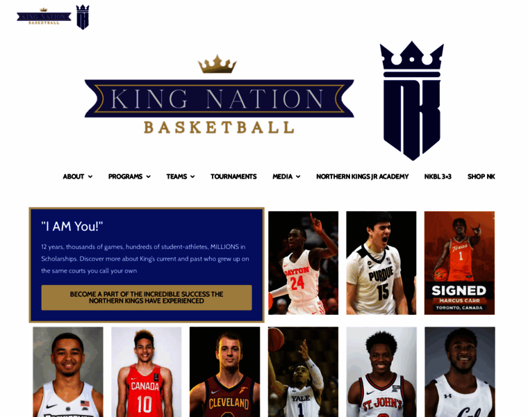 Kingnationbasketball.com thumbnail