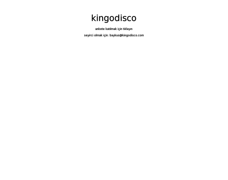 Kingodisco.com thumbnail