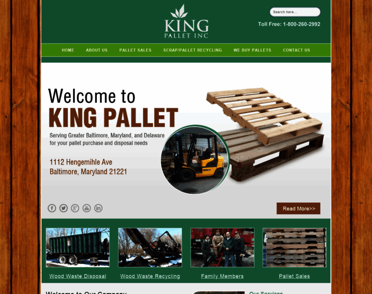 Kingpallet.com thumbnail