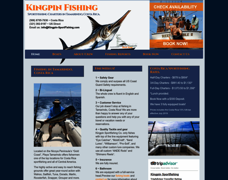 Kingpin-sportfishing.com thumbnail