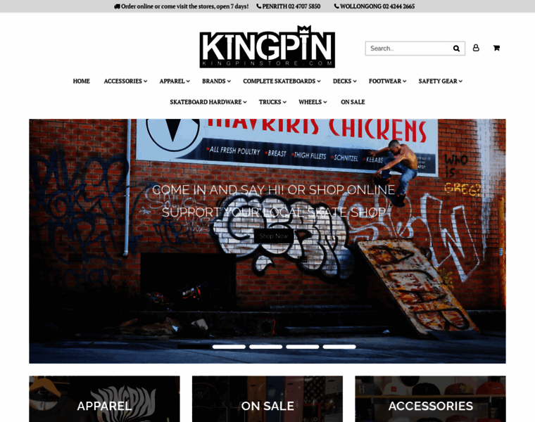 Kingpinstore.com thumbnail