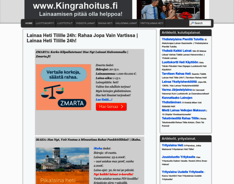 Kingrahoitus.fi thumbnail