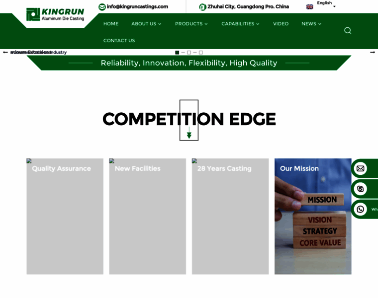 Kingruncastings.com thumbnail